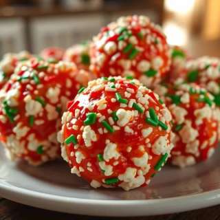 CHRISTMAS POPCORN BALLS