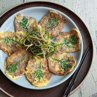Easy Yukjeon (Korean Beef Pancakes)