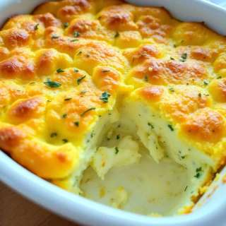 BAKED COTTAGE CHEESE EGGS