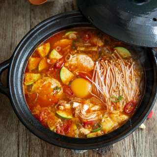 Tuna Sundubu Jjigae (10-Minute Korean Tofu Soup)