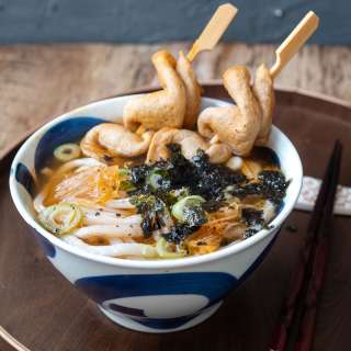 20-Minute Kimchi Udon Noodle Soup