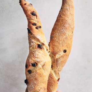 Easy Chocolate Chip Baguettes