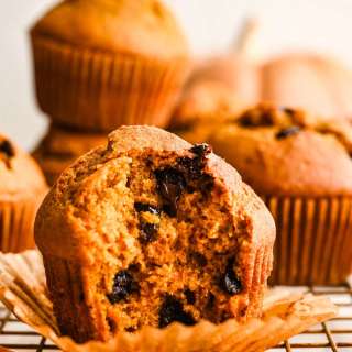 Pumpkin Chocolate Chip Muffins