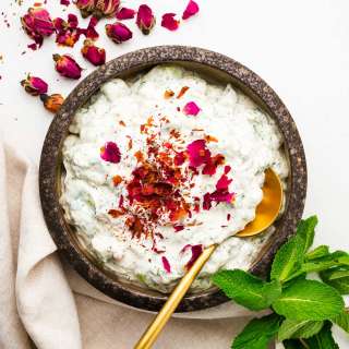 Mast-O Khiar (Persian Cucumber and Yoghurt Dip)