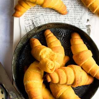Pumpkin Crescent Rolls