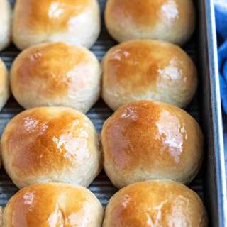 One Hour Whole Wheat Dinner Rolls