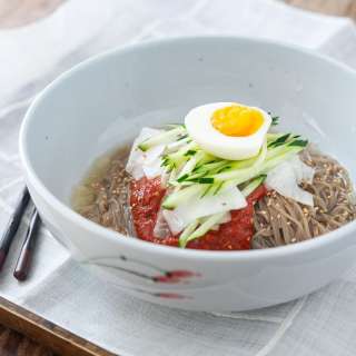 Bibim Naengmyeon (Spicy Cold Noodles)