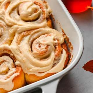 Maple Cinnamon Rolls