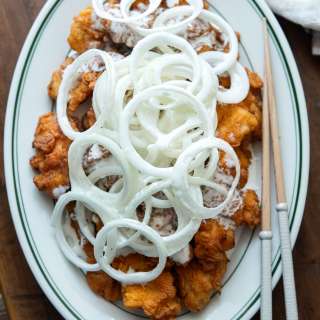 Snow Onion Chicken