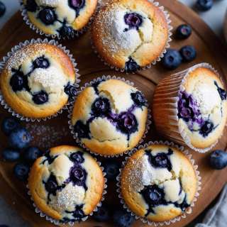 Easy Blueberry Muffins Recipe