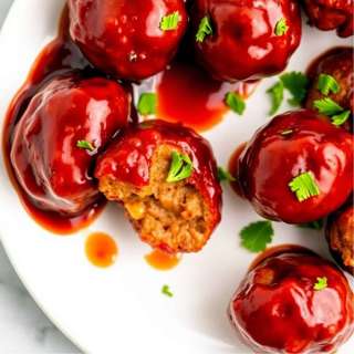 EASY CRANBERRY MEATBALLS