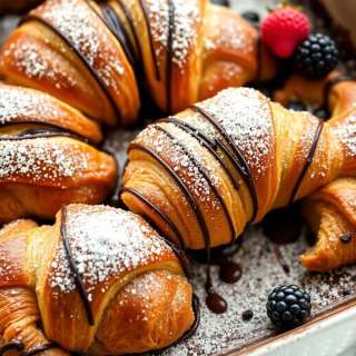 CHOCOLATE CROISSANT BREAKFAST BAKE
