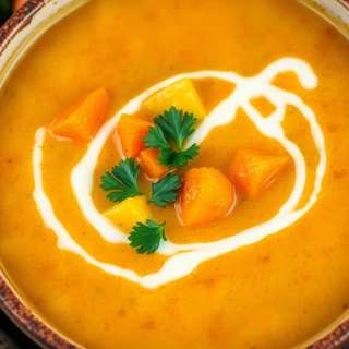 CREAM OF VEGETABLE SOUP