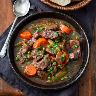 Hearty and Tender Old Time Beef Stew
