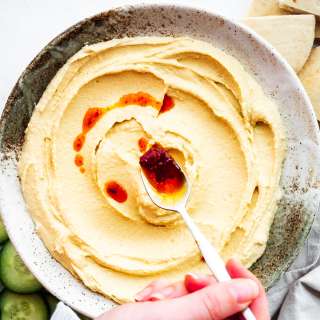 Lemon Hummus Recipe (Without Garlic)