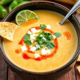SLOW COOKER MEXICAN STREET CORN SOUP