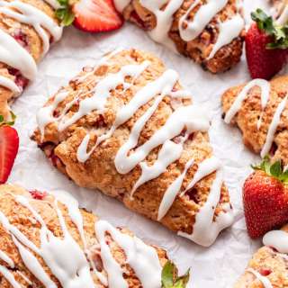 Strawberry Scones