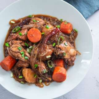 Korean Braised Chicken (Andong Jjimdak)
