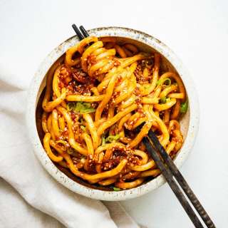 Gochujang Noodles (Spicy Korean Noodle Recipe)
