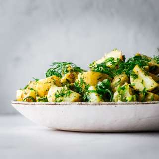 Herbed Potato Salad (No Mayo, No Egg)