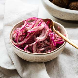 Sumac Onions (Marinated Onion Salad)