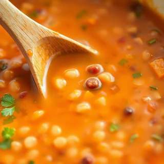 HEARTY MEXICAN LENTIL SOUP