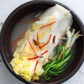 Easy White Kimchi (Baek Kimchi)
