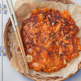 The BEST Kimchi Pancake (Kimchi Jeon)