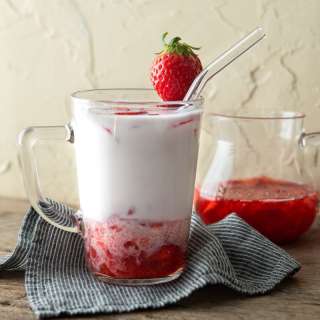 Fresh Korean Strawberry Milk