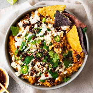 Hot Mexican Street Corn Dip