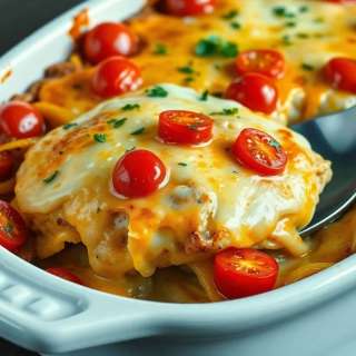 CAPRESE CHICKEN CASSEROLE
