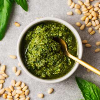 Pesto Alla Genovese (Italian Basil Pesto)