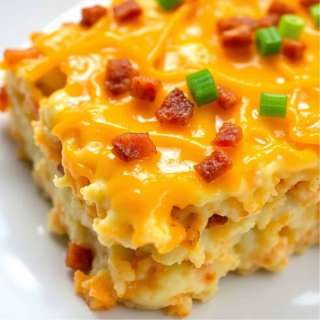 CHICKEN BACON RANCH CASSEROLE