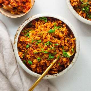 Gochujang Fried Rice With Kimchi