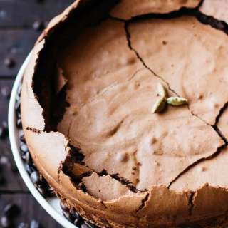 Turkish Coffee Flourless Chocolate Cake