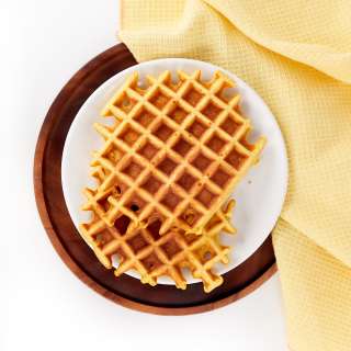 5-Minute Lupin Flour Waffles (Keto, Gluten-Free, Grain-Free)