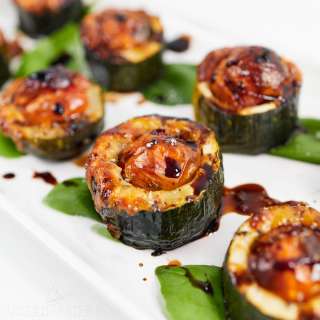Zucchini Caprese Cups Appetizers