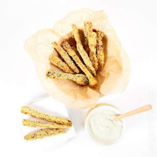 Panko & Parmesan Zucchini Fries