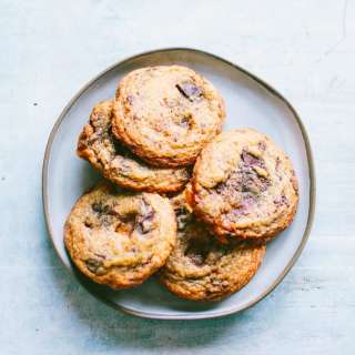 Chocolate Toffee Chip Cookies