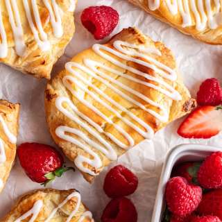 Homemade Cheese Danish
