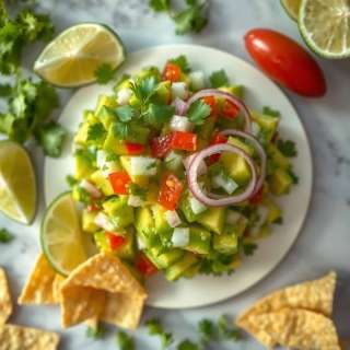 CILANTRO-LIME AVOCADO SALSA