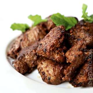 Camel in Mint & Yogurt Marinade