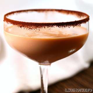 Keto Brandy Alexander Cocktail