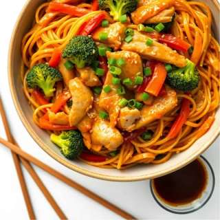 CHICKEN TERIYAKI NOODLES