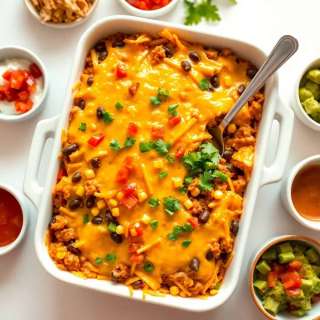 CHEESY TACO CASSEROLE