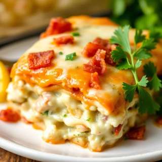 Crack Chicken Lasagna