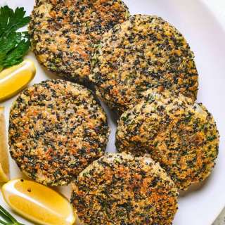 Kale & Quinoa Cakes
