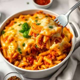 CHEESY BAKED ZITI