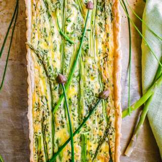 The Best Asparagus Quiche with Goat Cheese Recipe