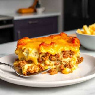 BEST BREAKFAST CASSEROLE RECIPE WITH SAUSAGE